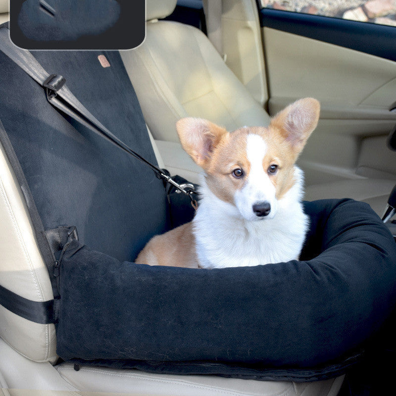 Car Kennel Pet Travel Car Seat Small And Medium-sized Dog Kennel Cushion Pets Supplies 