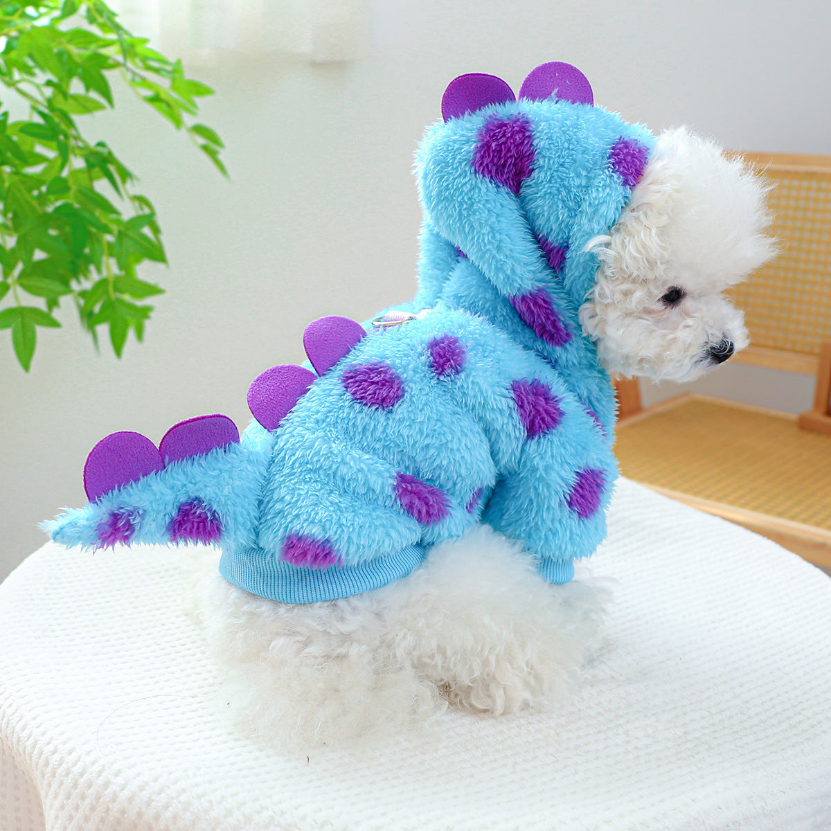 Fleece-lined Warm Pet Costume 