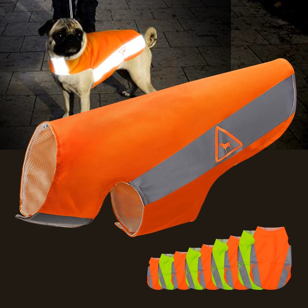 Dog Reflective Safety Clothing Pet Reflective Vest 