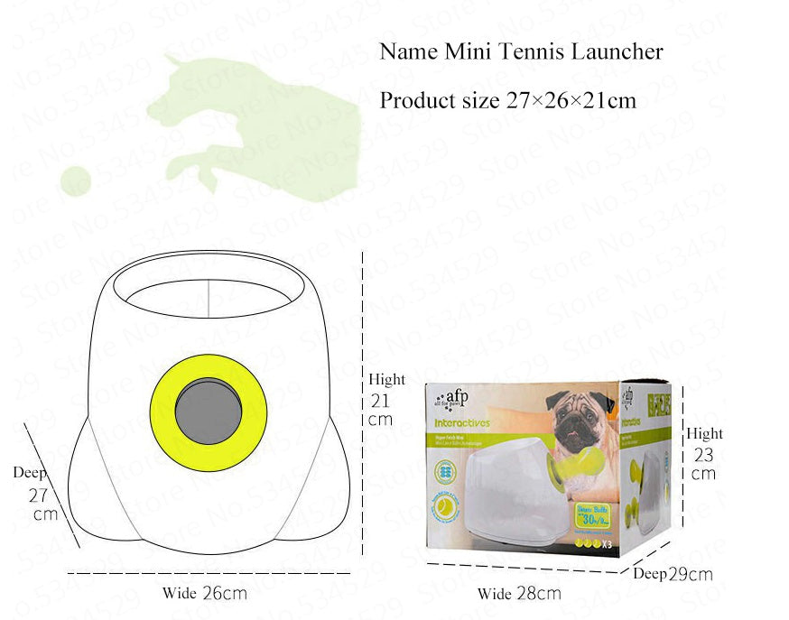 FetchPro Automatic Ball Launcher for Dogs 