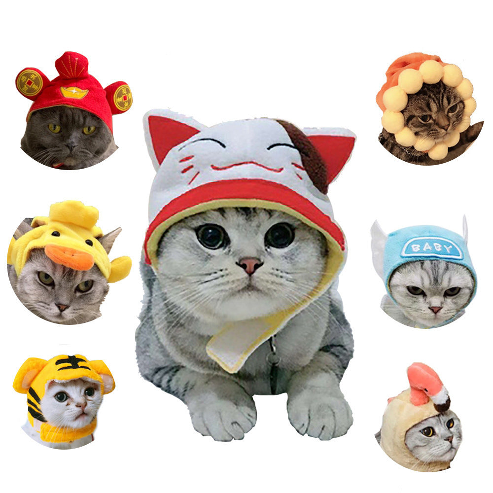 Funny Pet Costume Warm Hat Photo Prop! 