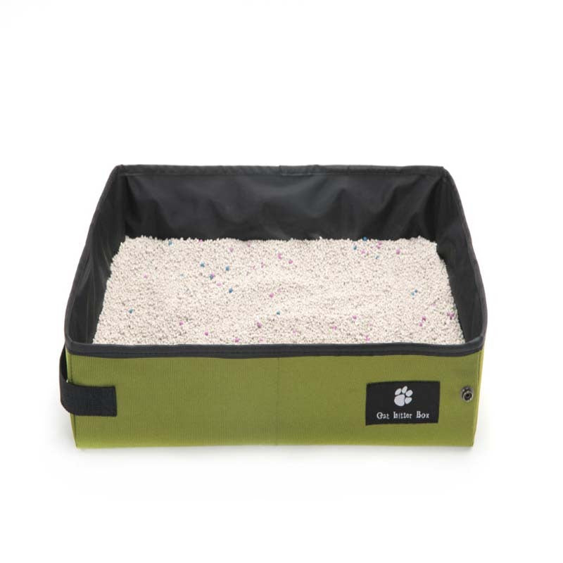 CatVoyage Portable Folding Litter Box 