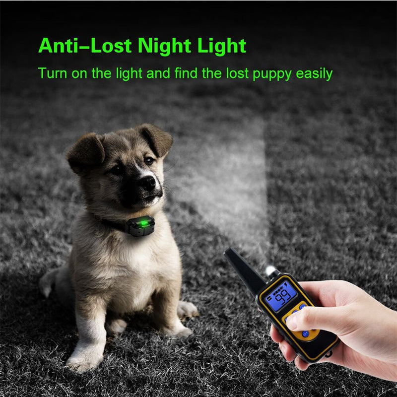 Remote Control Dog Training Device Dog Collar 