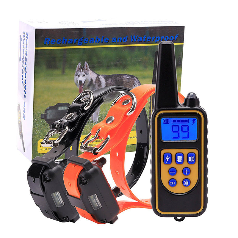 Remote Control Dog Training Device Dog Collar 