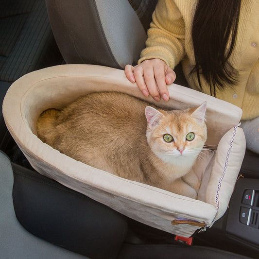 Car Safety Cat Dog Bed Travel Central Control Pet Seat Transport Dog Carrier 