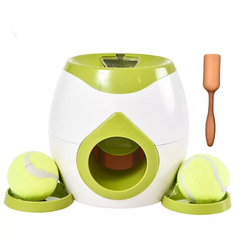 Smart Pet Feeder Tennis Ball Missing Device Throwing Reward Machine 