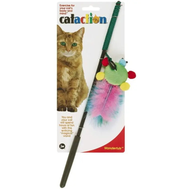 JW Pet Cat Action Wanderfuls Cat Toy Assorted Colors - 1 count 