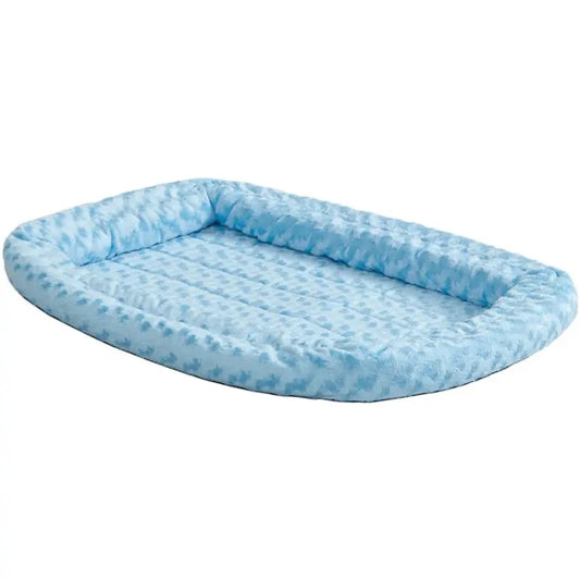 MidWest Double Bolster Pet Bed Blue - Small - 1 count 