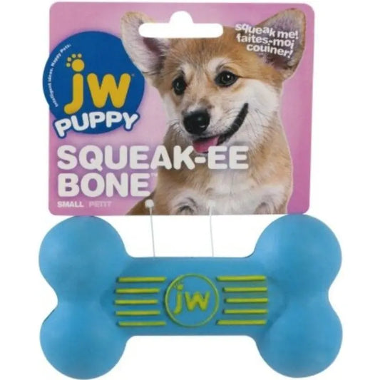 JW Pet Squeak-ee Bone Puppy Toy - Small - 1 count 