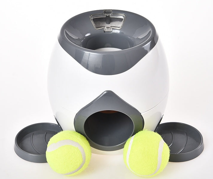 Smart Pet Feeder Tennis Ball Missing Device Throwing Reward Machine 