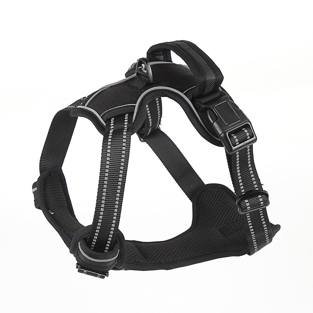 Dog Harness No Pull Breathable Reflective Pet Harness Vest 