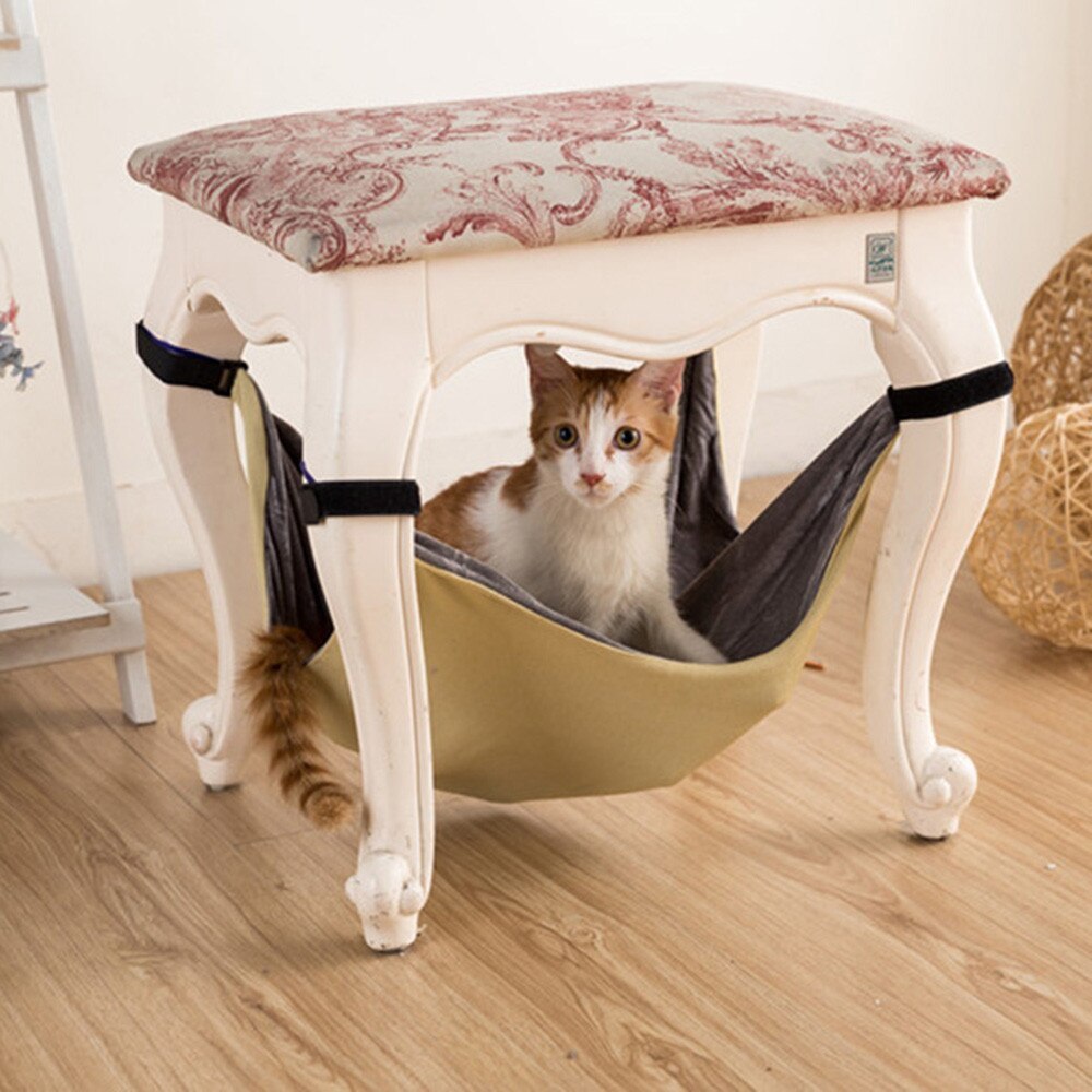 Cat Hammock Cat Bed Lounger Sofa Cushion Detachable Hanging Chair 