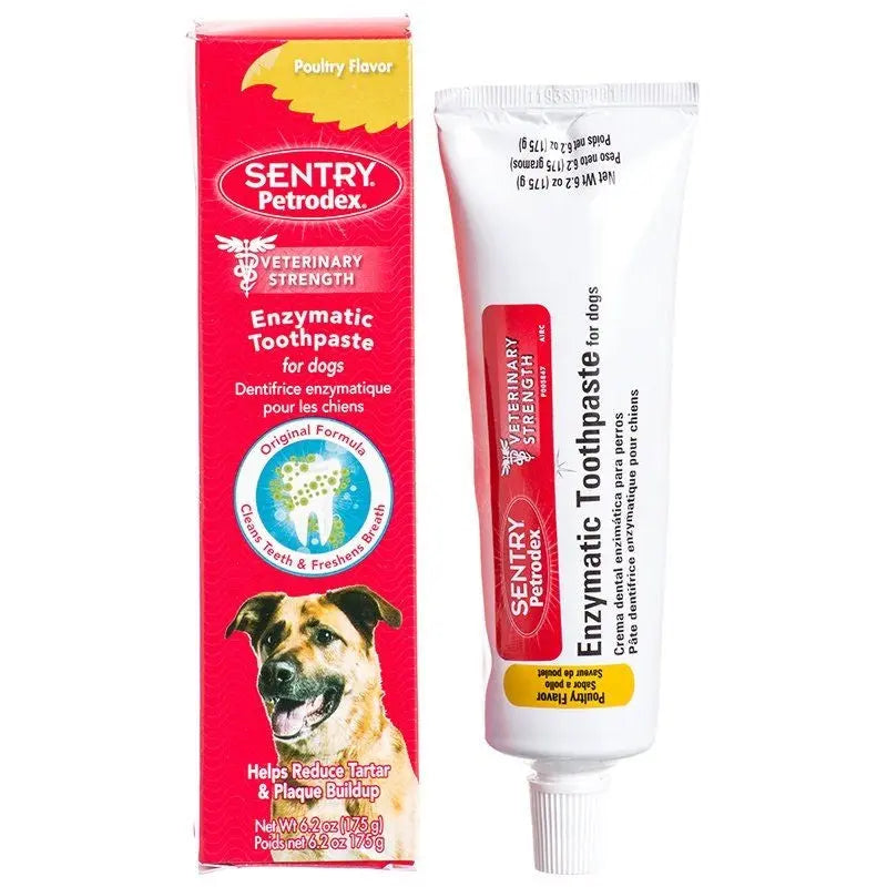 Petrodex Enzymatic Toothpaste for Dogs & Cats - Poultry Flavor - 6.2 oz 