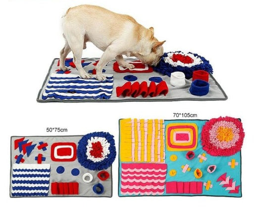 Pet Sniffing Pad Training Blanket Feeding Mat 