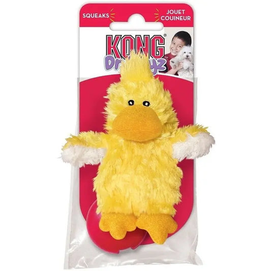 KONG Plush Duckie Dog Toy - X-Small - 4.5" 