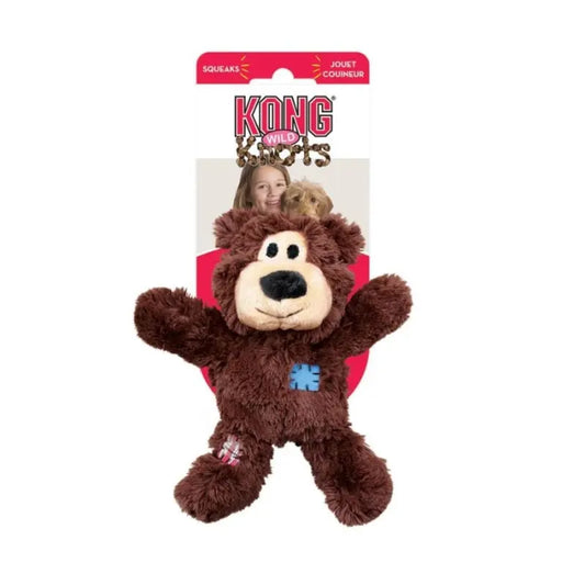 KONG Wild Knots - Bear - Assorted - Small/Medium - 13" Long 