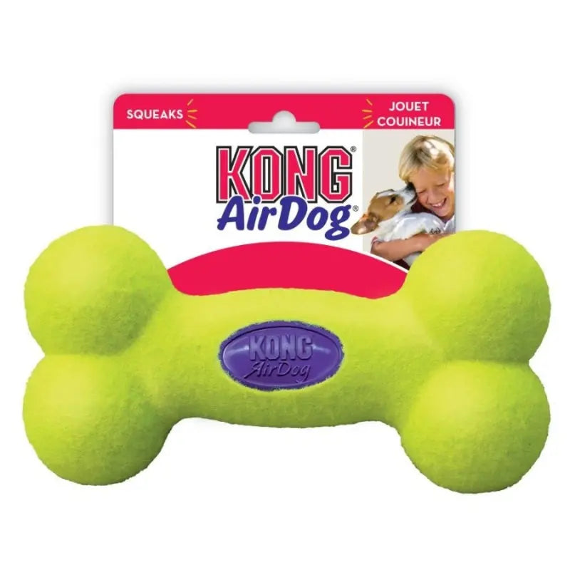 KONG Air KONG Bone Squeaker - Large - 9" Long 