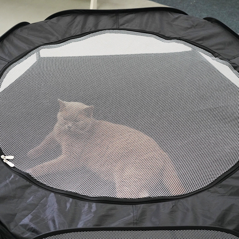 PurrPlay Foldable Cat Tunnel – 2-in-1 Multifunctional Fun & Comfort