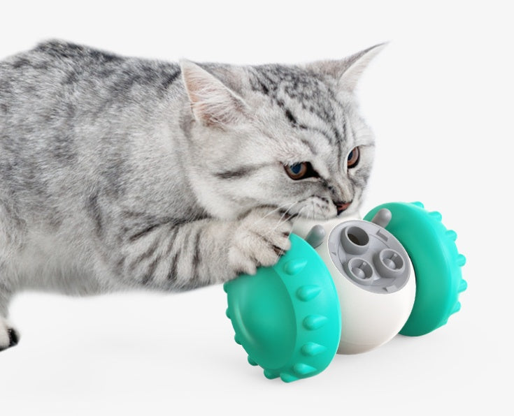 RoboRoll Interactive Pet Feeder Toy 