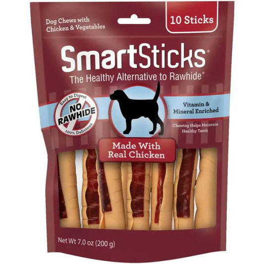 SmartBones SmartChips - Chicken & Vegetable Dog Chews - 7 oz 