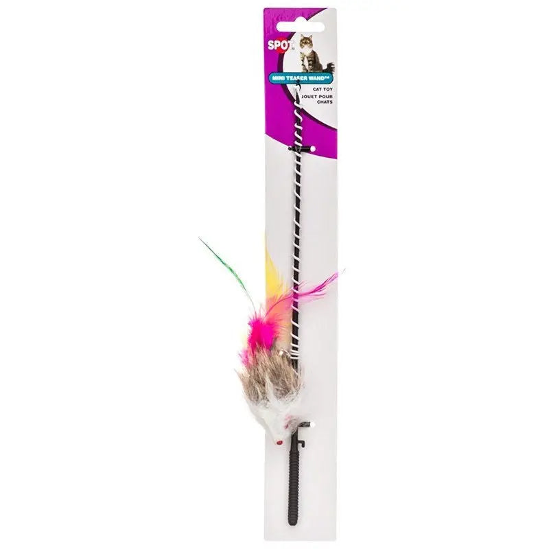 Spot Spotnips Mini Cat Teaser Wand - 12in. Wand 