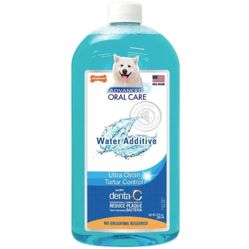 Nylabone Advanced Oral Care Water Additive Ultra Clean Tartar Control for Dogs - 32 oz 