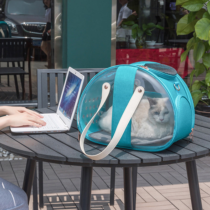 Transparent Pet Backpack - Dog & Cat Carrier 