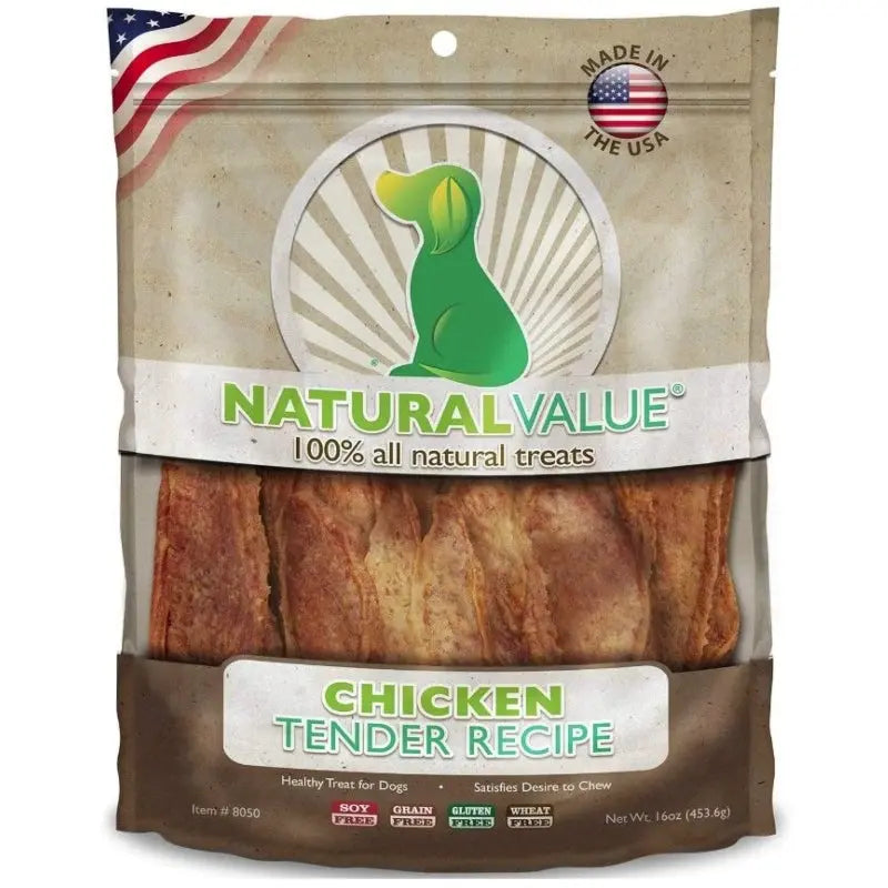 Loving Pets Natural Value Chicken Tenders - 16 oz 