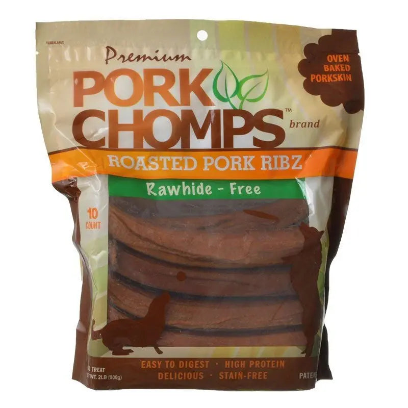 Pork Chomps Ribz - 10 Count 