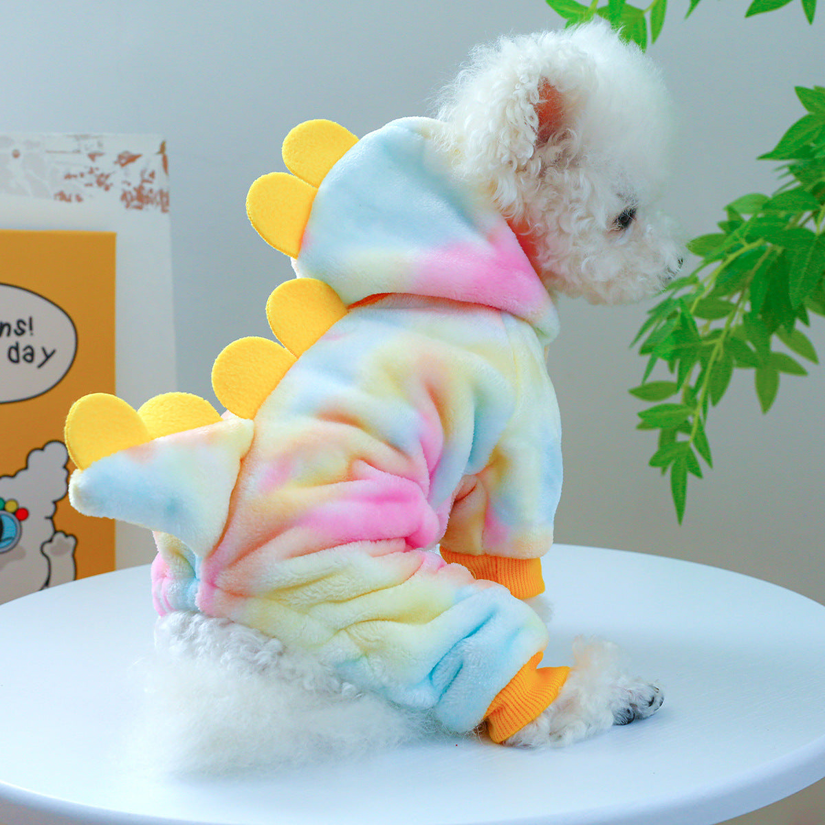 Fleece-lined Warm Pet Costume 