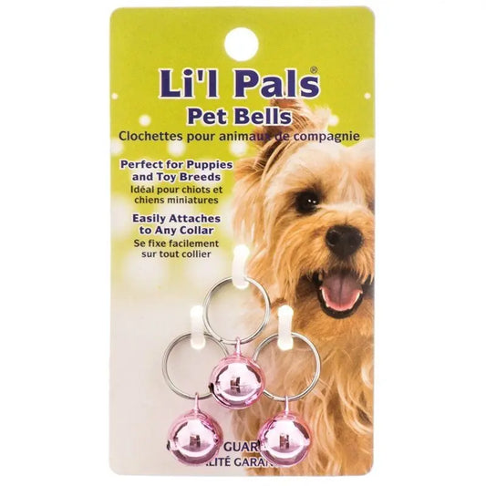 Lil Pals Pet Bells - Pink - 3 Pack 