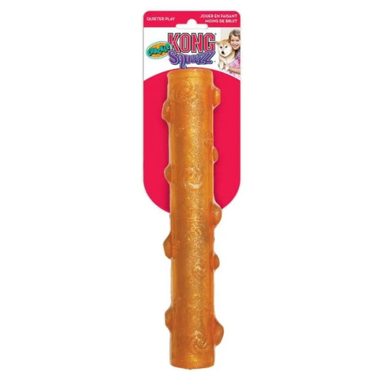 KONG Squeezz Crackle Stick Dog Toy - Large Stick 