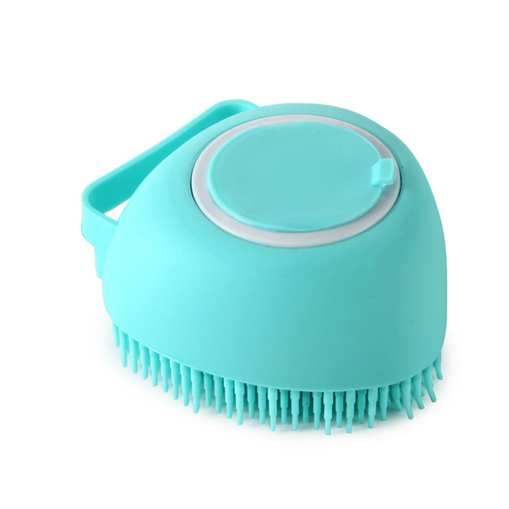 Silicone Dog Bath Massage Glove Brush 