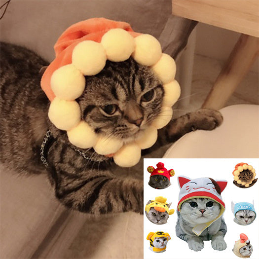 Funny Pet Costume Warm Hat Photo Prop! 