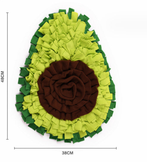 Avocado Adventure Snuffle Mat for Dogs 