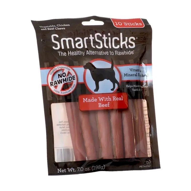 SmartBones Beef SmartSticks - 10 Pack - (5" Treats) 