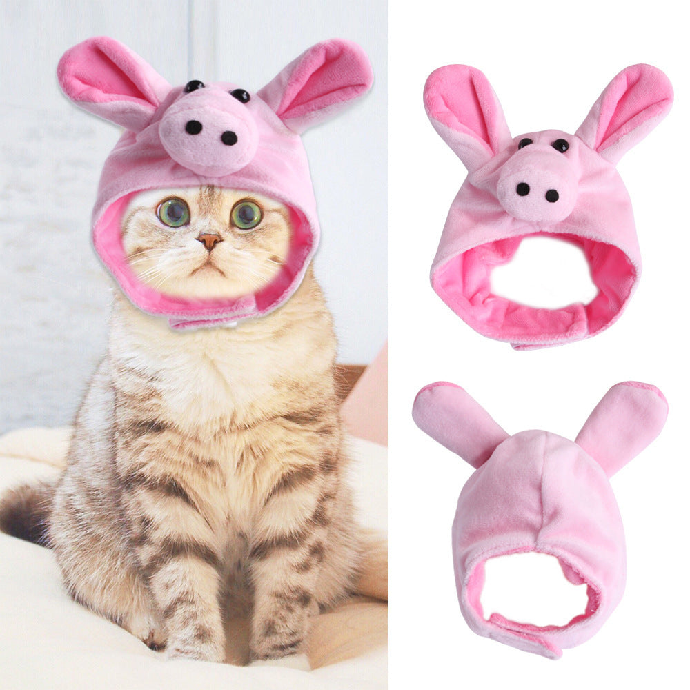 Funny Pet Costume Warm Hat Photo Prop! 