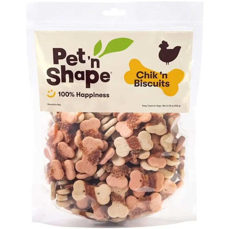 Pet 'n Shape Chik 'n Biscuits Dog Treats - 35 oz 