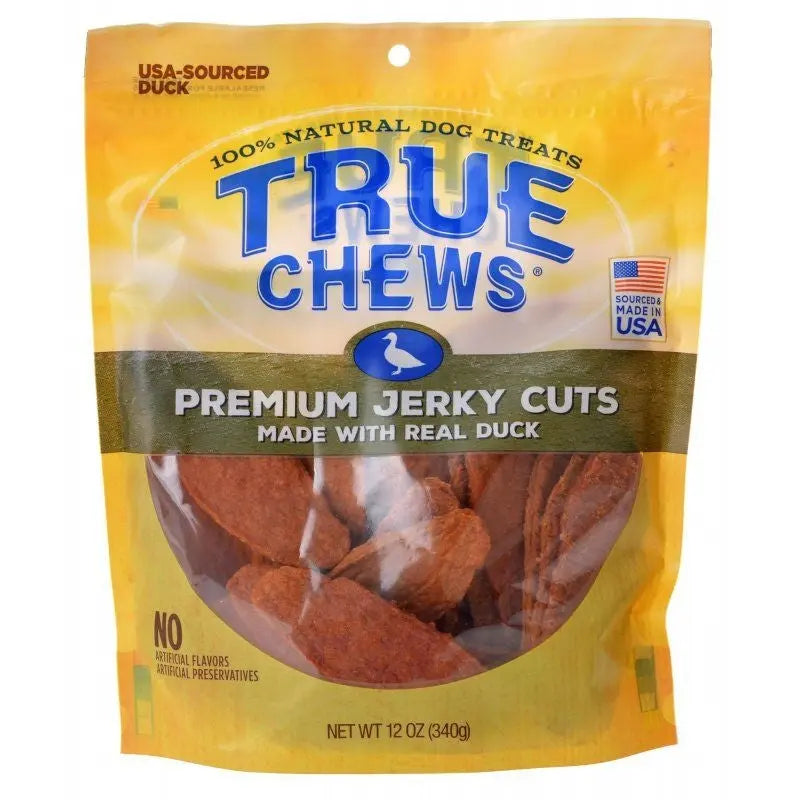 True Chews Premium Jerky Cuts with Real Duck - 12 oz 