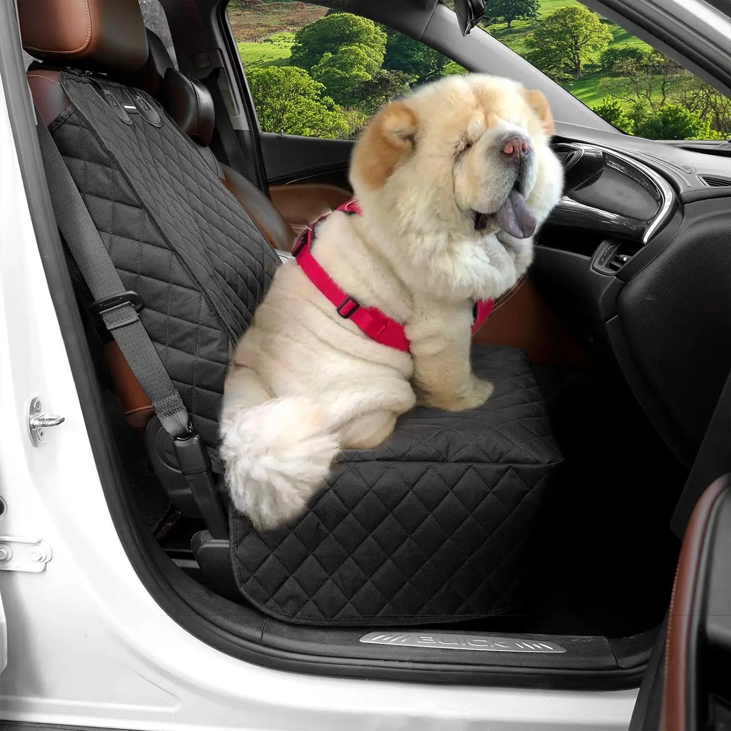 Dog Car Seat Cover, Waterproof Pet Front Seat Cover Vehicle Seat Protection 