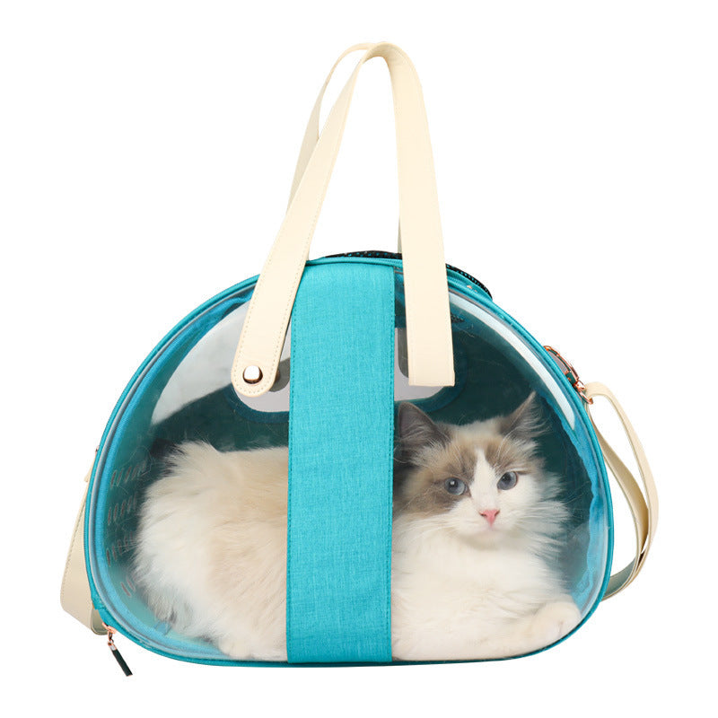 Transparent Pet Backpack - Dog & Cat Carrier 