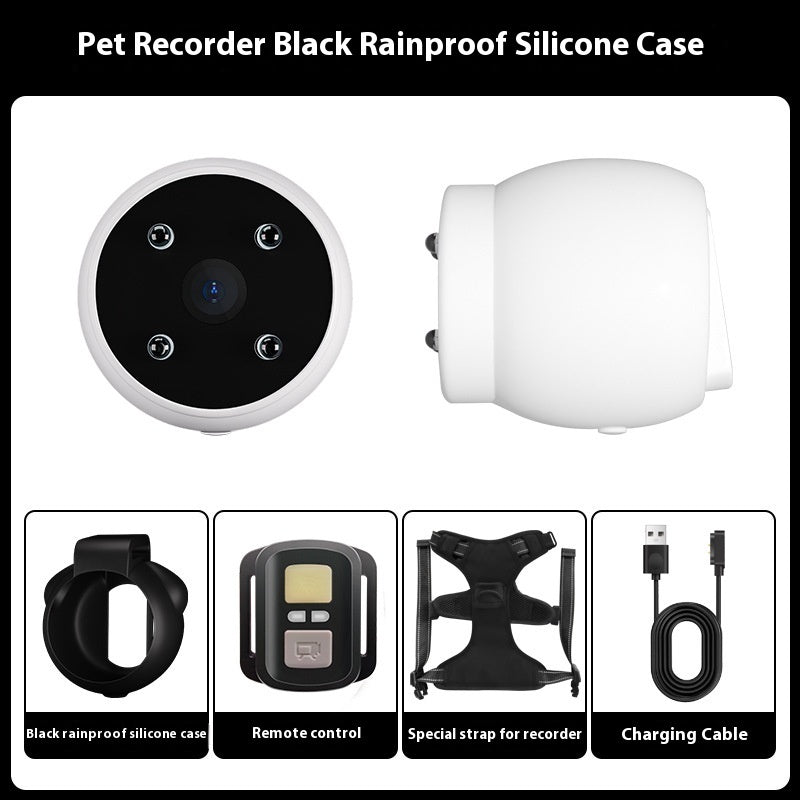 Pets Recorder Pet Tracker Collar Recording Camera 