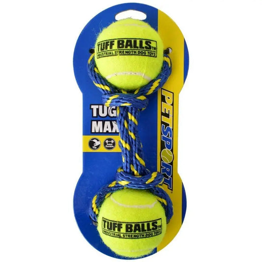 Petsport Tug Max Tuff Balls Dog Toy - 1 Count 