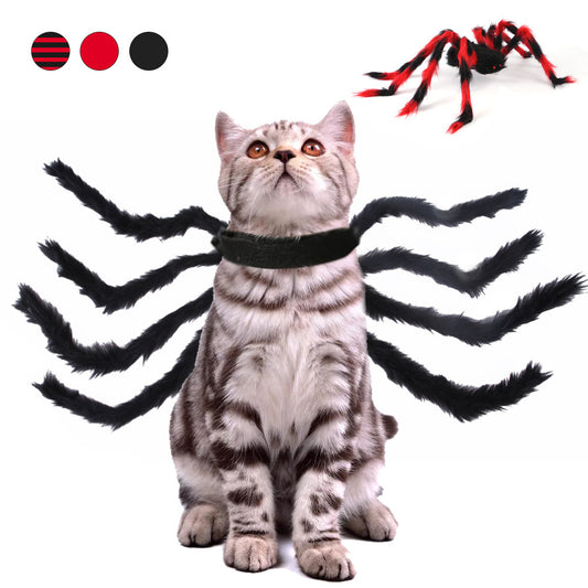 Pet Cat Dog Halloween Creative Spider Costume 