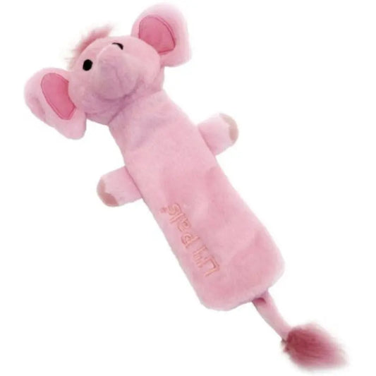 Li'l Pals Crinkle Elephant Dog Toy - 1 count (8" Long) 