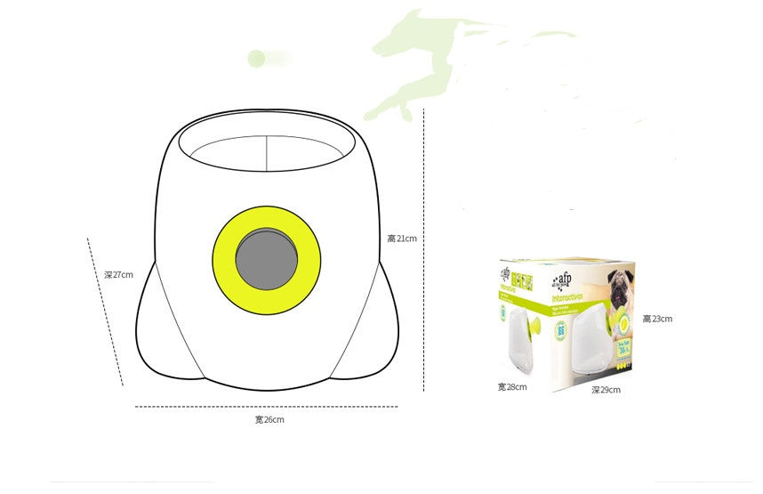 FetchPro Automatic Ball Launcher for Dogs 