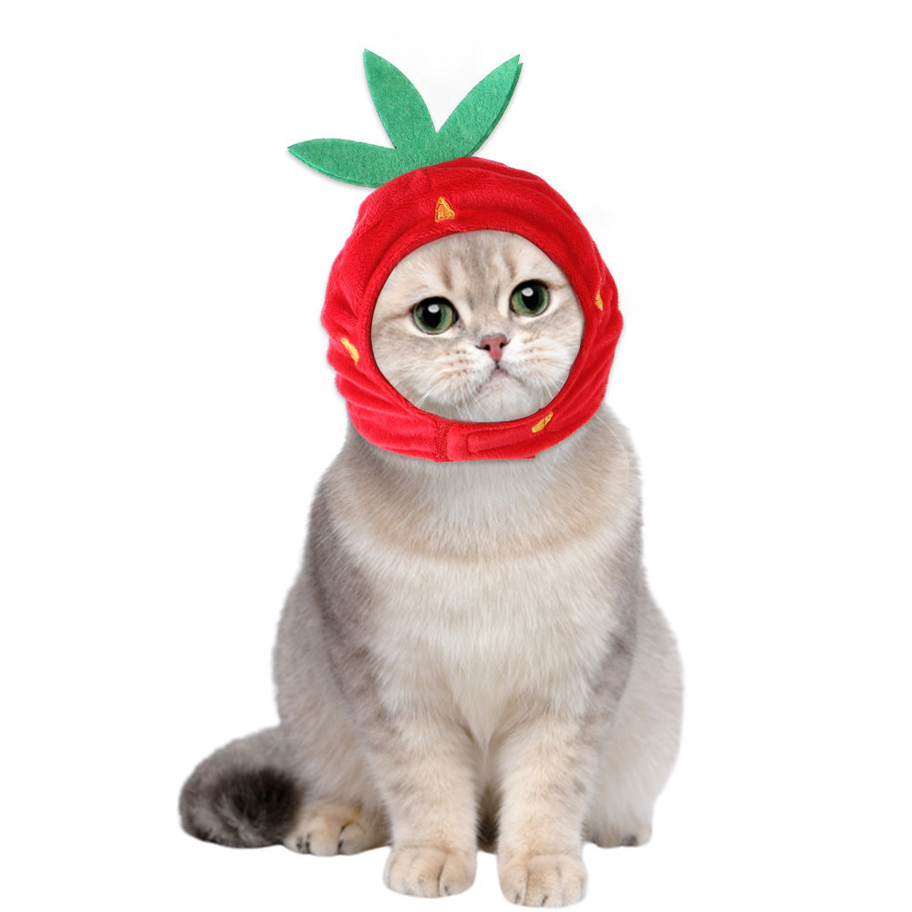 Funny Pet Costume Warm Hat Photo Prop! 