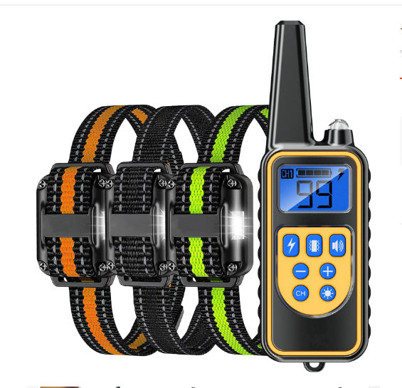 Remote Control Dog Training Device Dog Collar 