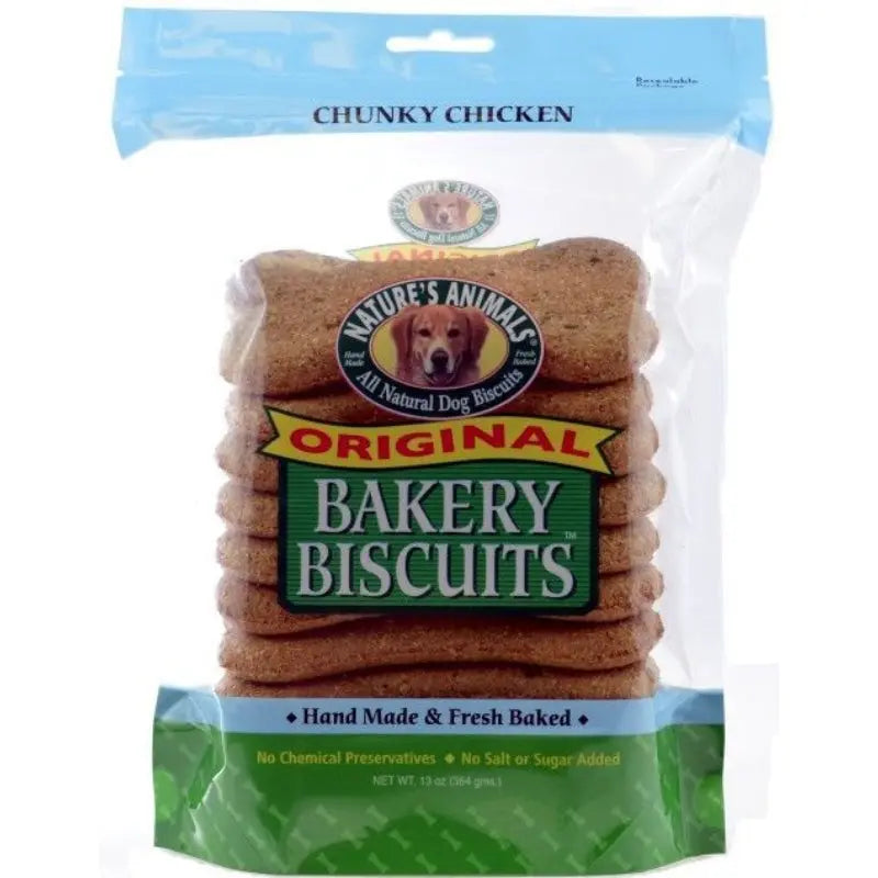 Natures Animals Orihinal Bakery Buscuits Chunky Chicken - 13 oz 