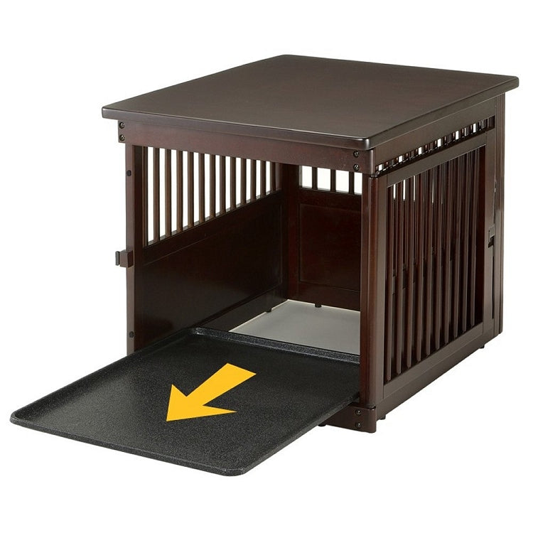 Richell End Table Dog Crate - Medium 